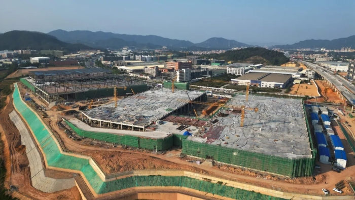超级订单“派送” |  js1996官网群塔助建京东智能电商产业园