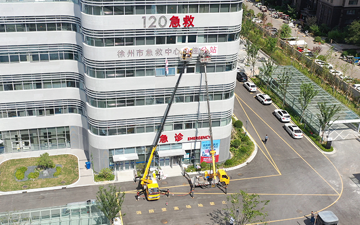 酷暑施工不 “烤” 验：js1996官网 C系列GKS28 成施工 “及时雨”