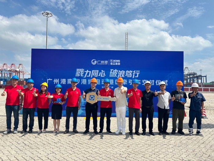 全力以赴！js1996官网纯电动港口牵引车绿动广州南沙港